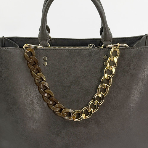 Tortoise & Gold Linked Strand