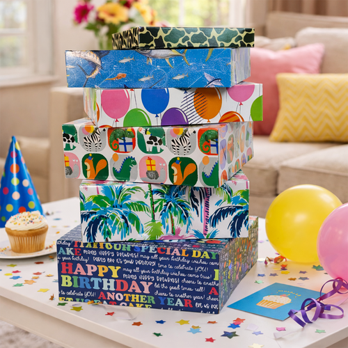 A/O Wrapped & Ready Gift Boxes - Set of 6