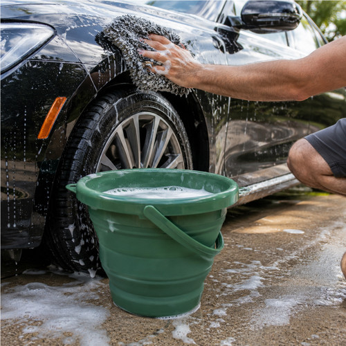 Sage Collapsible Bucket