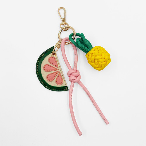 Pop Citrus Knot Bag Charm