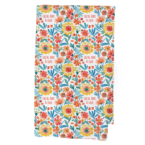 Floral FHL Ultra Fiber Hand Towel