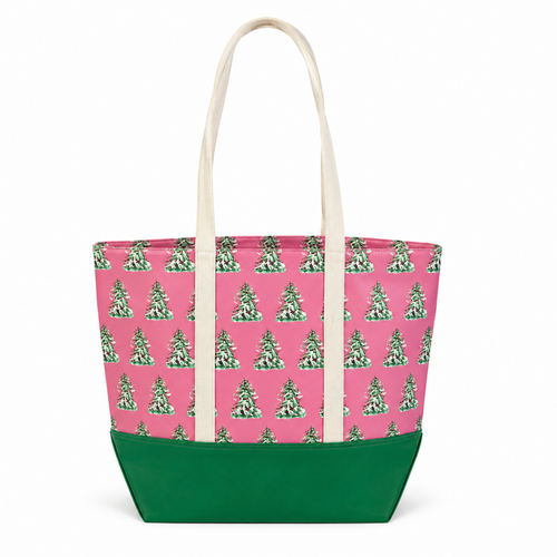 Cooper Medium Tote - Blush trees - NEW