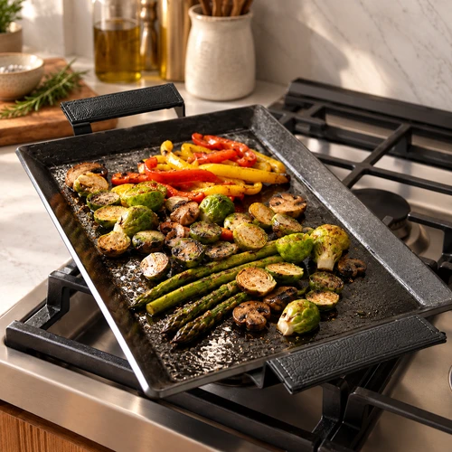 Carbon Steel Griddle - Bel Piatto
