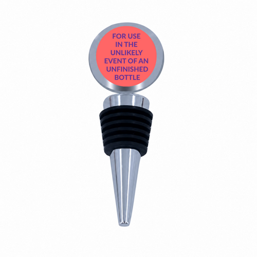Unlikely Event Bottle Stopper