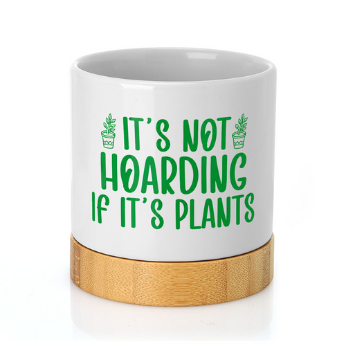It's Not Hoarding Ceramic Container & Base