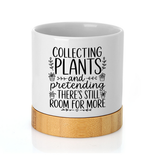 Collecting Plants Ceramic Container & Base