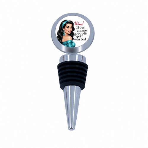 How Classy Retro Bottle Stopper - NEW