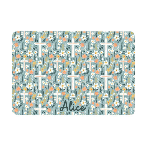 Blooming Faith Desk Mat