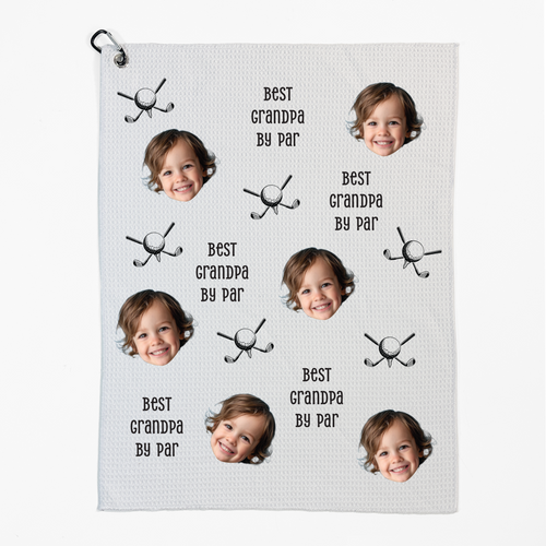 Favorite Faces Microfiber Golf Towel