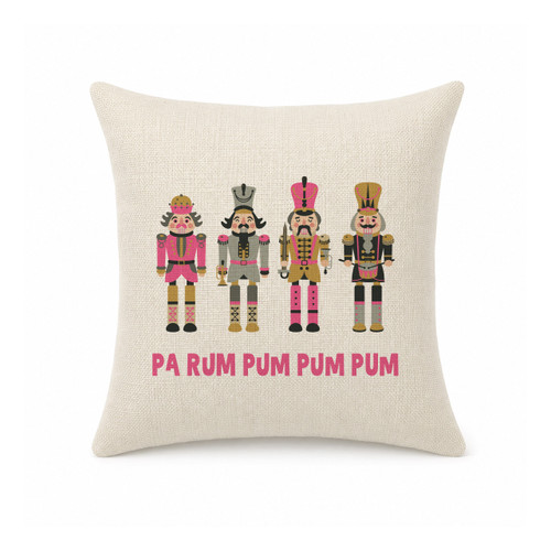 Pa Rum Pum Mini Pillow Cover - Natural