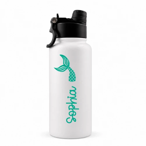 Mermaid Tail Hydra Loop Water Bottle