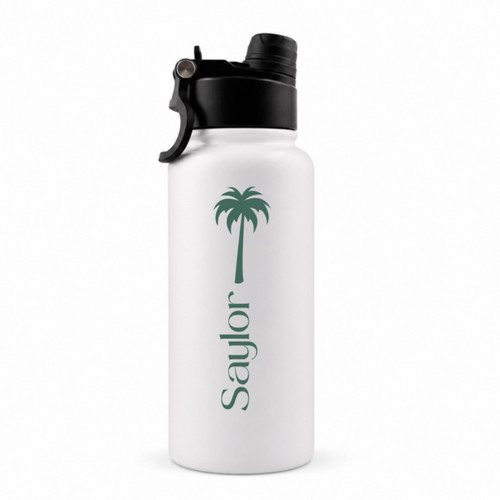 Palm Tree Hydra Loop Water Bottle
