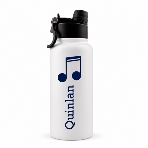 Music Note Hydra Loop Water Bottle