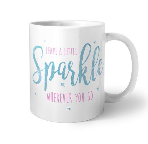 Leave a Little Sparkle Coffee Mug - NEW