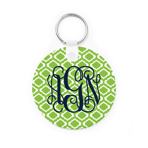 Moroccan Tile Key Chain
