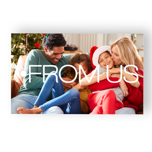 From Us Personalized Gift Tag Set