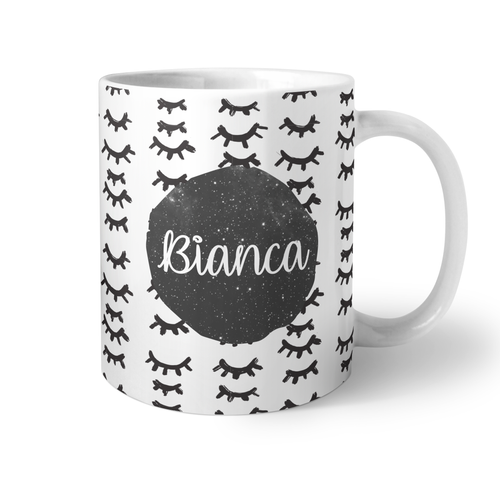Black Lash Coffee Mug