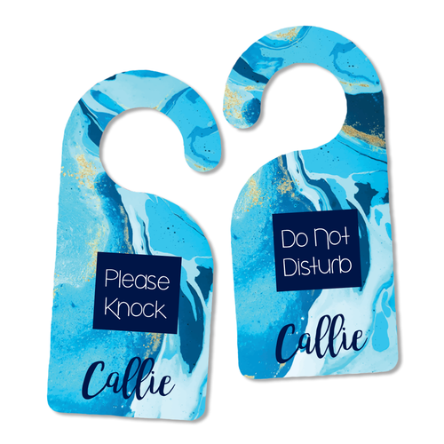 Ocean Marble Door Hanger