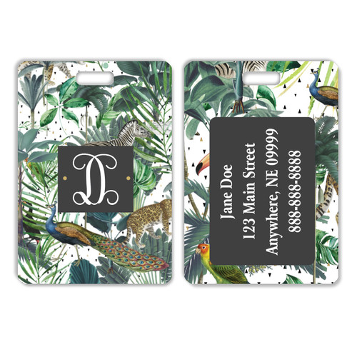 On Safari Luggage Tag