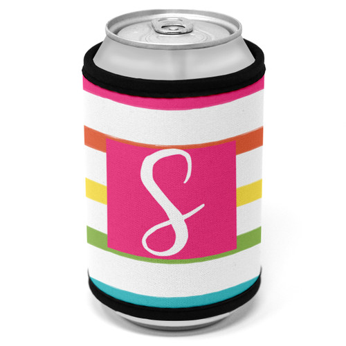 Fruity Stripes Can Cooler
