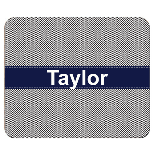 Digi Herringbone Mouse Pad