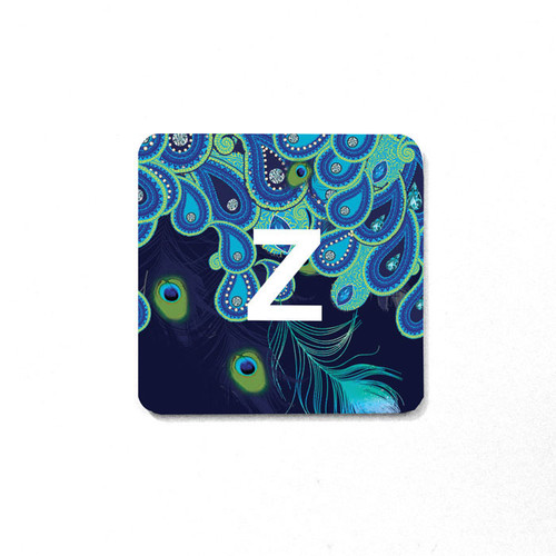 Paisley Peacock Magnet