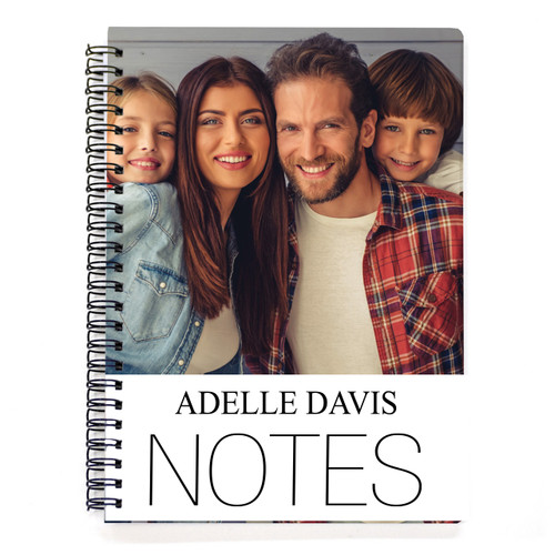 Notes Photo Spiral Notebook