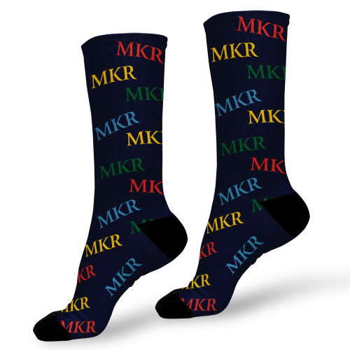 Monogram Personalized Socks