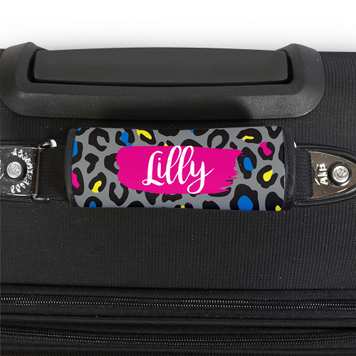 Neon Leopard Handle Wrap