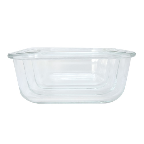 Round Glass Prep & Store Bowls with Snap Lids - Set of 3 - Charleston Wrap