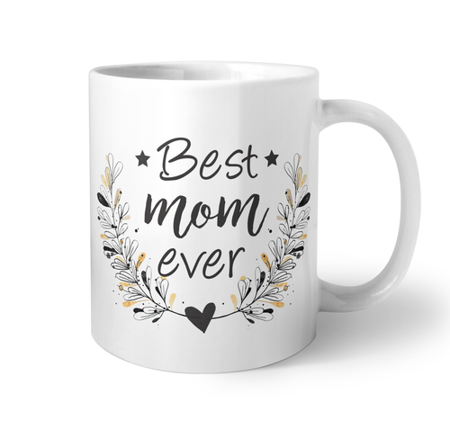 Wreath Best Ever Coffee Mug