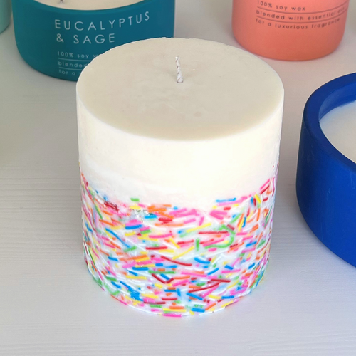 Happy Birthday Candle - Sprinkles! Wax Melts – Rustic Charm Candles