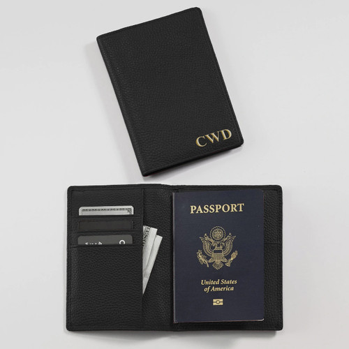 Midnight Passport Cover  -  Stamped