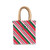 Candy Cane Stripes Tote- Embroidered