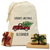 Buffalo Check Truck Natural Drawstring Gift Sack