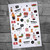 Meowy Christmas Ultra Fiber Hand Towel