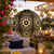 Floral Dots Globe Hanging Lantern