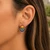 Double Rainbow Dangle Earrings