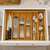 Bamboo Expandable Drawer Organizer