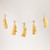 Raffia Christmas Tree Garland