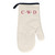 Diamond Initials Natural/Black Oven Mitt