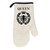Queen Bee Natural/Black Oven Mitt