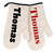 Bold Name Natural/Black Oven Mitt