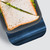 Navy WC Stripes RPET Sandwich Box - Personalized