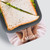 Photo One & Bottom Text RPET Sandwich Box - Personalized