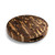 Acacia Round End Grain Board - Engraved Diamonds