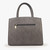 Garrett Satchel in Gray - Stamped