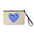 God Is Love Natural Zip Pouch