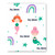 Sweet Mermaids Personalized Gift Wrap