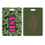 Green Camo Luggage Tag